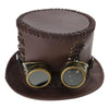 Chapeau Steampunk en Cuir PU