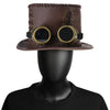 Chapeau Steampunk en Cuir PU