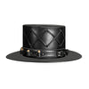 Chapeau Steampunk en Cuir PU