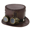 Chapeau Steampunk en Cuir PU