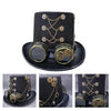 Chapeau Steampunk Haut de Forme Engrenages