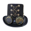 Chapeau Steampunk Haut de Forme Engrenages