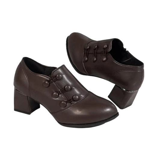 Chaussures Victoriennes Marron