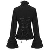 Chemise à Jabot Goth Blanche