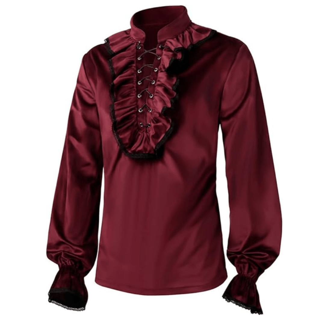 Chemise Steampunk Homme à Jabot