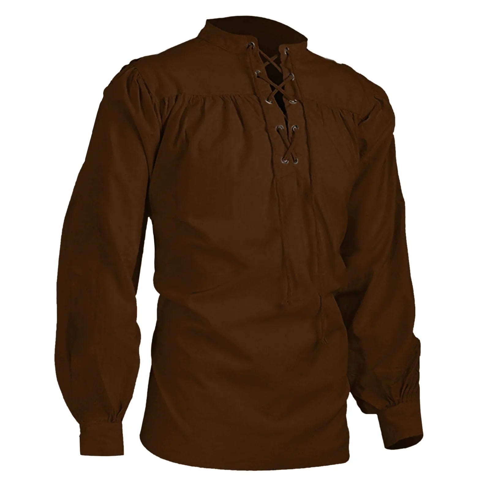 Chemise Steampunk Marron