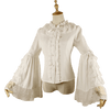 Chemisier Victorien Blanc Steampunk