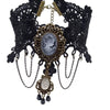 Collier Dentelle Noire Victorien