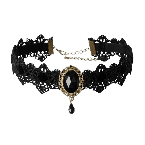 Collier Gothique Noir