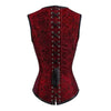 Corset Retro Rouge Femme