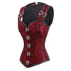 Corset Retro Rouge Femme