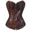 Corset Steampunk Marron