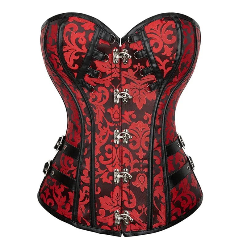 Corset Steampunk Rouge