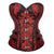 Corset Steampunk Rouge