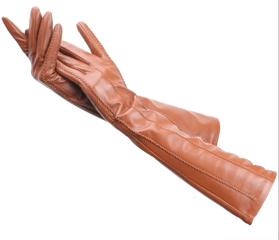 Gants Long Cuir