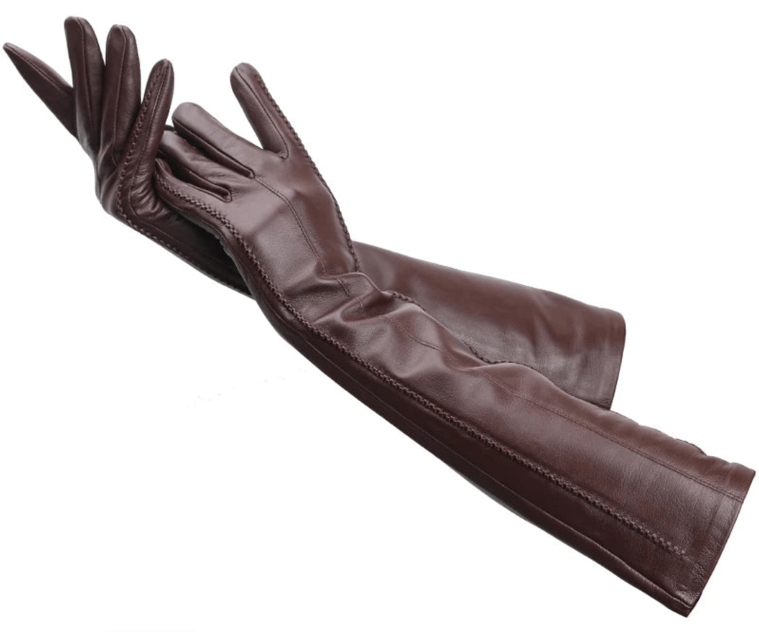Gants Long Cuir