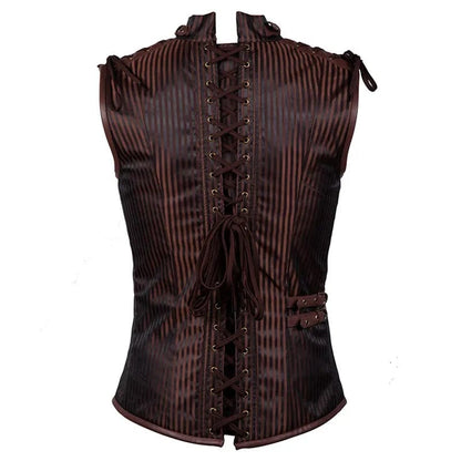 Gilet Corset Steampunk Vintage