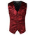 Gilet Costume Homme Rouge