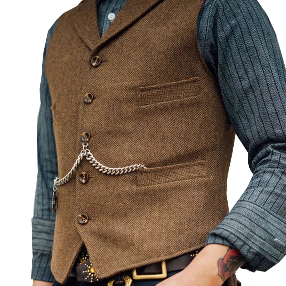 Gilet de Costume Steampunk Vintage