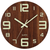 Horloge Murale Industrielle en Bois