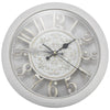 Horloge Murale Vintage Grise