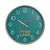 Horloge Murale Vintage Verte