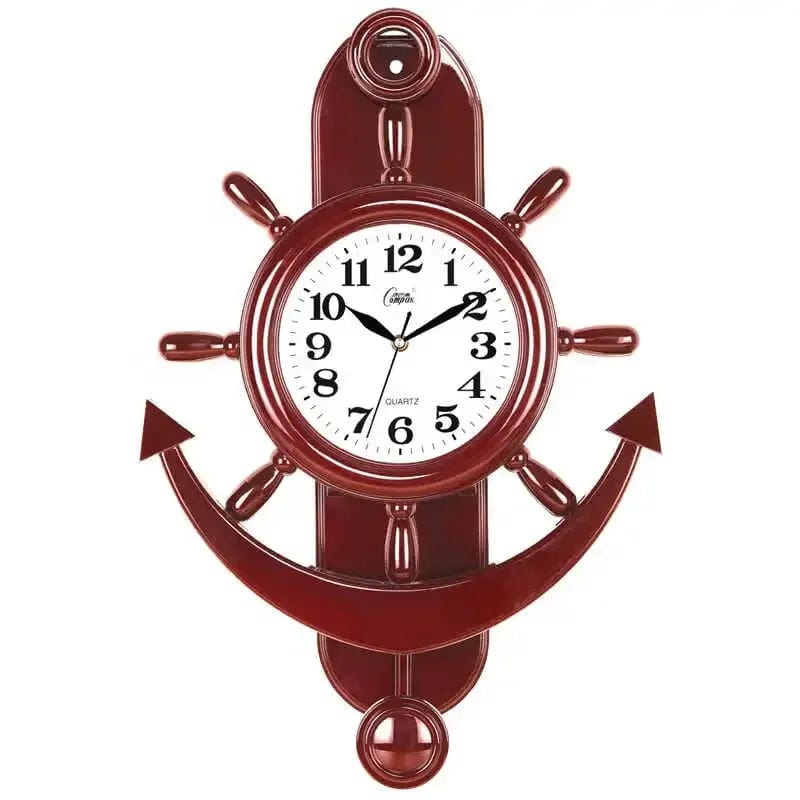 Horloge Steampunk Ancre de Bateau