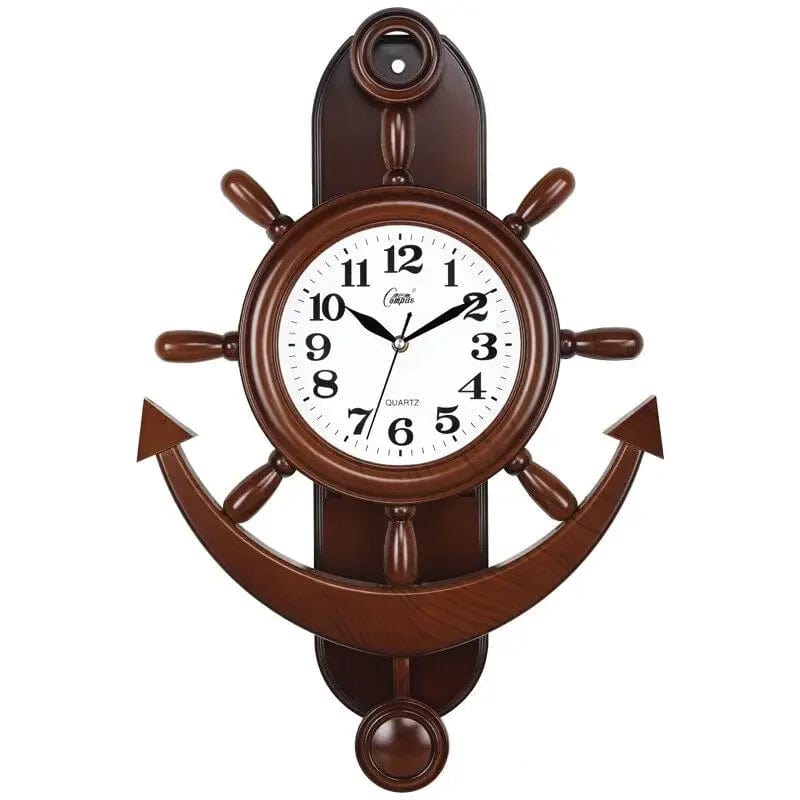 Horloge Steampunk Ancre de Bateau