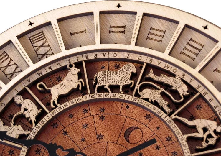 Horloge Steampunk Signe Astrologique