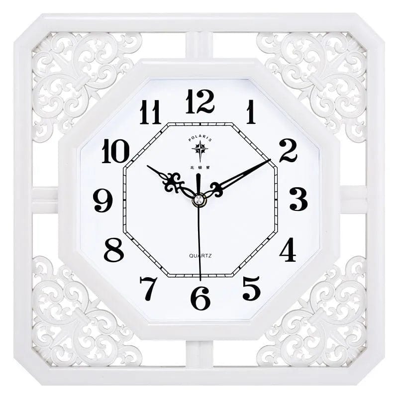 Horloge Vintage Blanche