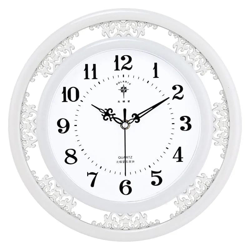 Horloge Vintage Blanche