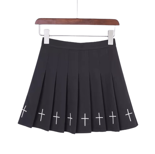 Jupe Courte Gothique Noire