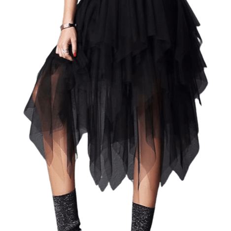 Jupe Tulle Gothique