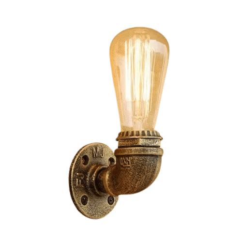 Lampe steampunk vintage