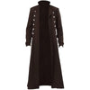 Long Manteau Steampunk Marron