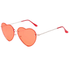 Lunettes de Soleil Cœur Rouge Femme