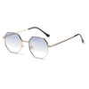 Lunettes de Soleil Hexagonale Femme