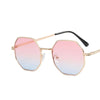 Lunettes de Soleil Octogonale Femme