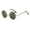 Lunettes de Soleil Ronde Vintage Femme