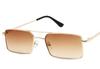 Lunettes de Soleil Steampunk Rectangulaires