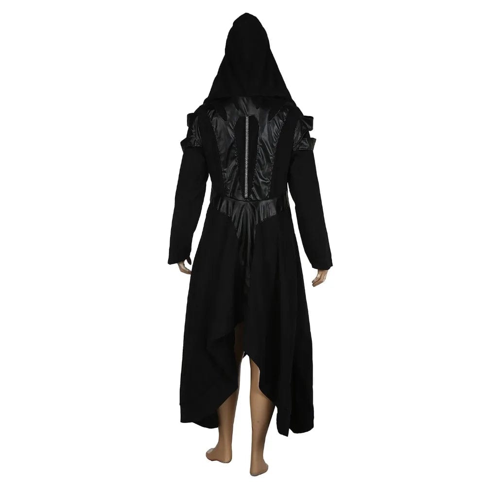 Manteau Gothique Victorien Femme Noir