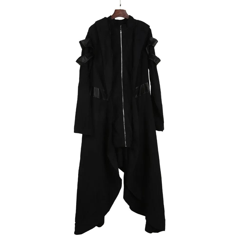 Manteau Gothique Victorien Femme Noir