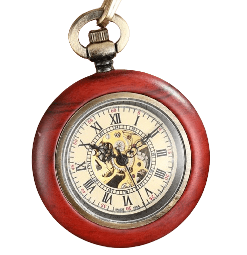 Montre à Gousset Bois