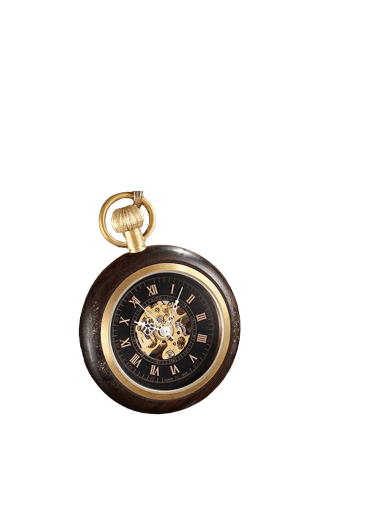 Montre à Gousset Bois