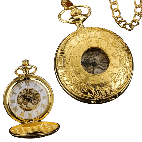 Montre à Gousset Steampunk Double Face