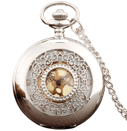 Montre Gousset Pendentif Femme Argent