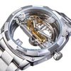 Montre Steampunk Cadran Transparent Homme