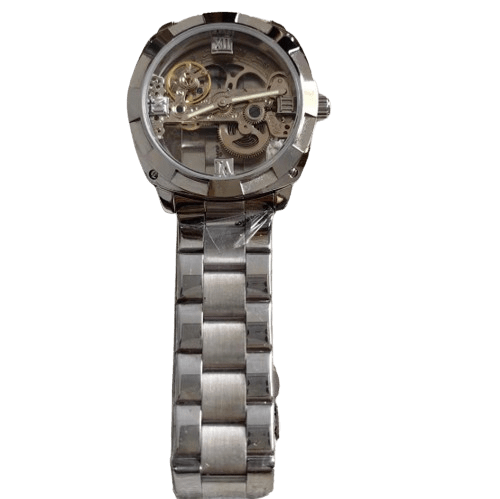 Montre Steampunk Cadran Transparent Homme