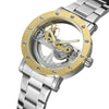 Montre Steampunk Homme Squelette Transparent