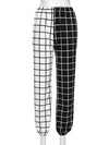 Pantalon Gothique Femme Noir et Blanc